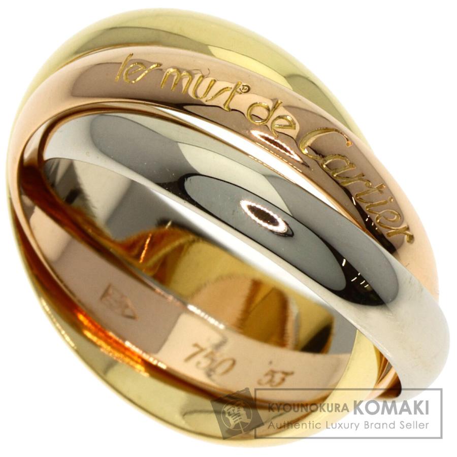 Cartier（カルティエ） トリニティ #53 リング・指輪 K18イエロー