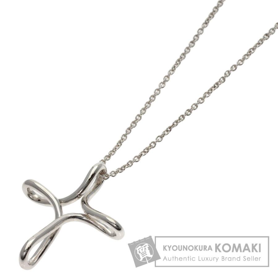 TIFFANY&Co.（ティファニー） オープンクロス ネックレス シルバー