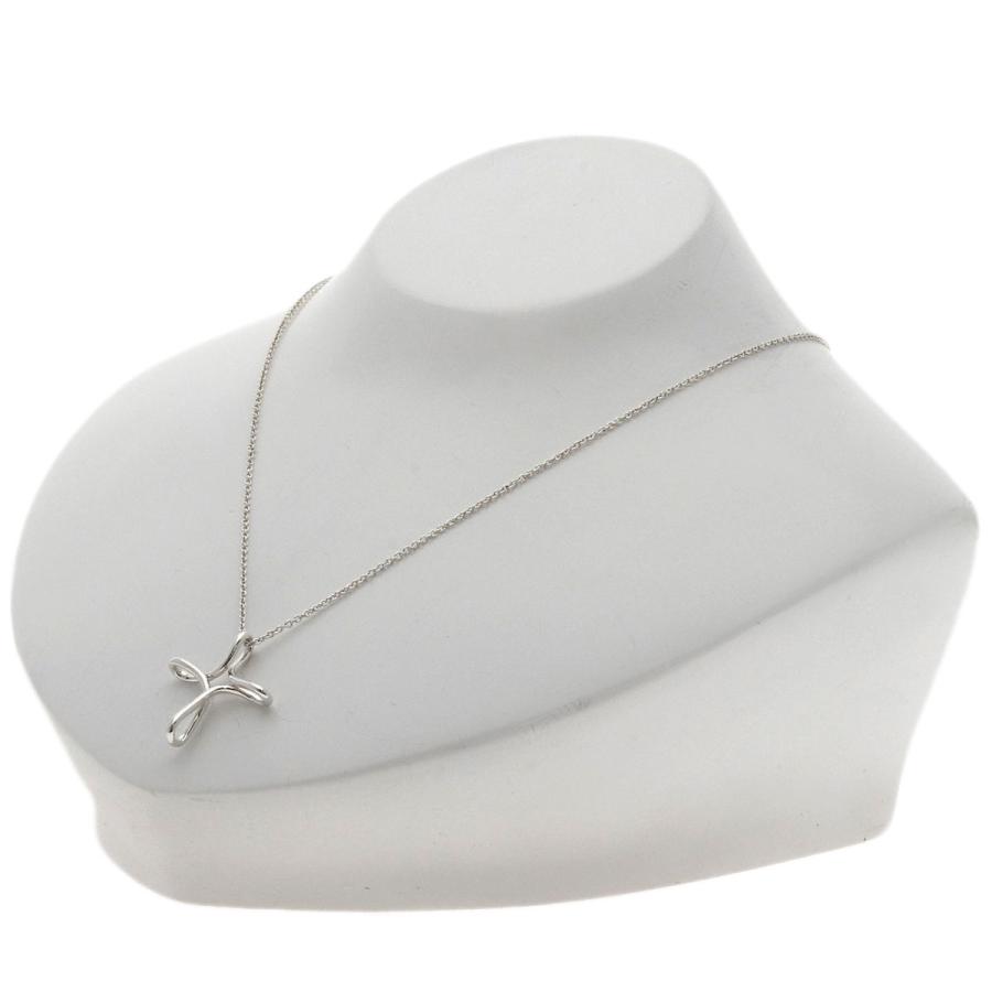 TIFFANY&Co.（ティファニー） オープンクロス ネックレス シルバー