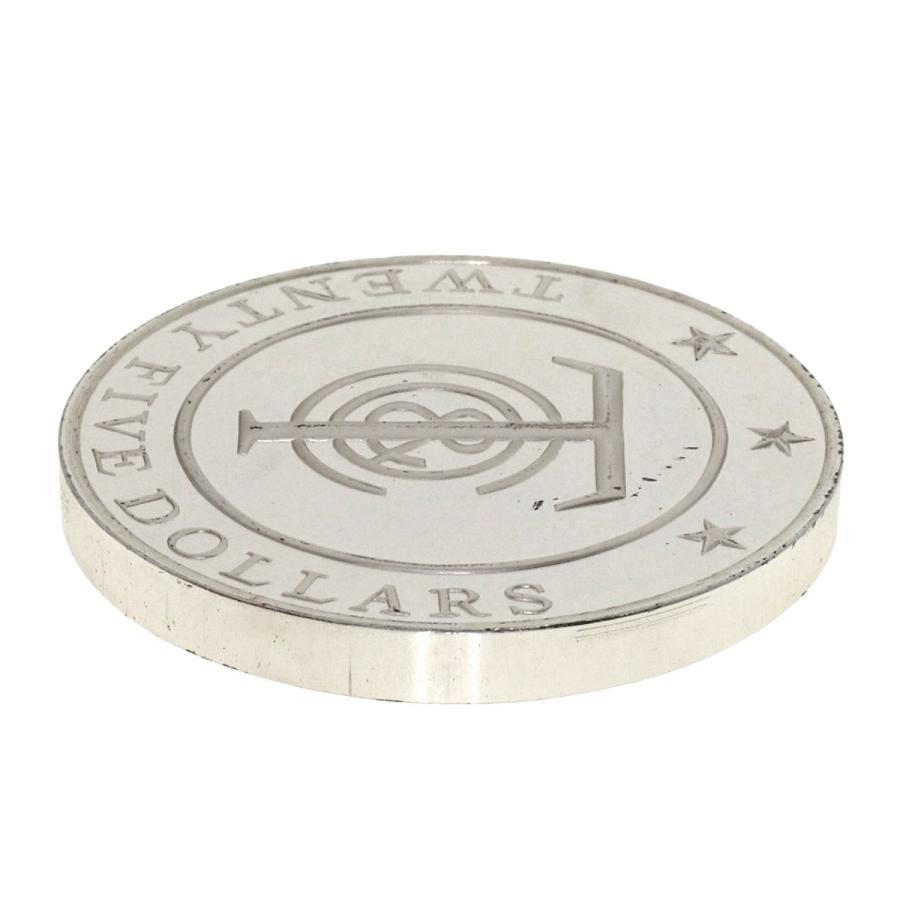 ティファニーマネー　２５ドル　シルバー９２５ TIFFANY&Co.（ティファニー） マネーコイン 25ドル シルバー ユニ