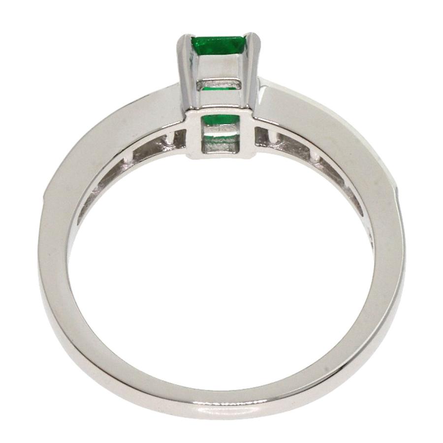 TASAKI タサキ エメラルド ダイヤモンド リング・指輪 プラチナPT900 