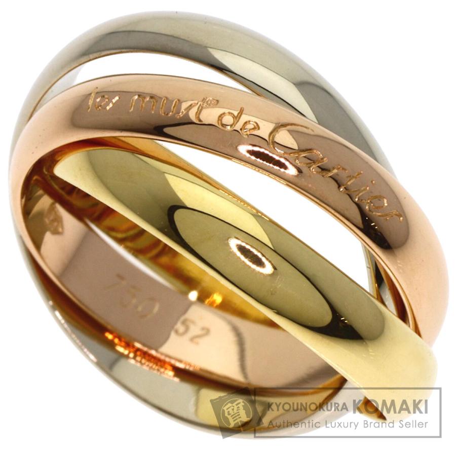 Cartier（カルティエ） トリニティ #52 リング・指輪 K18イエロー