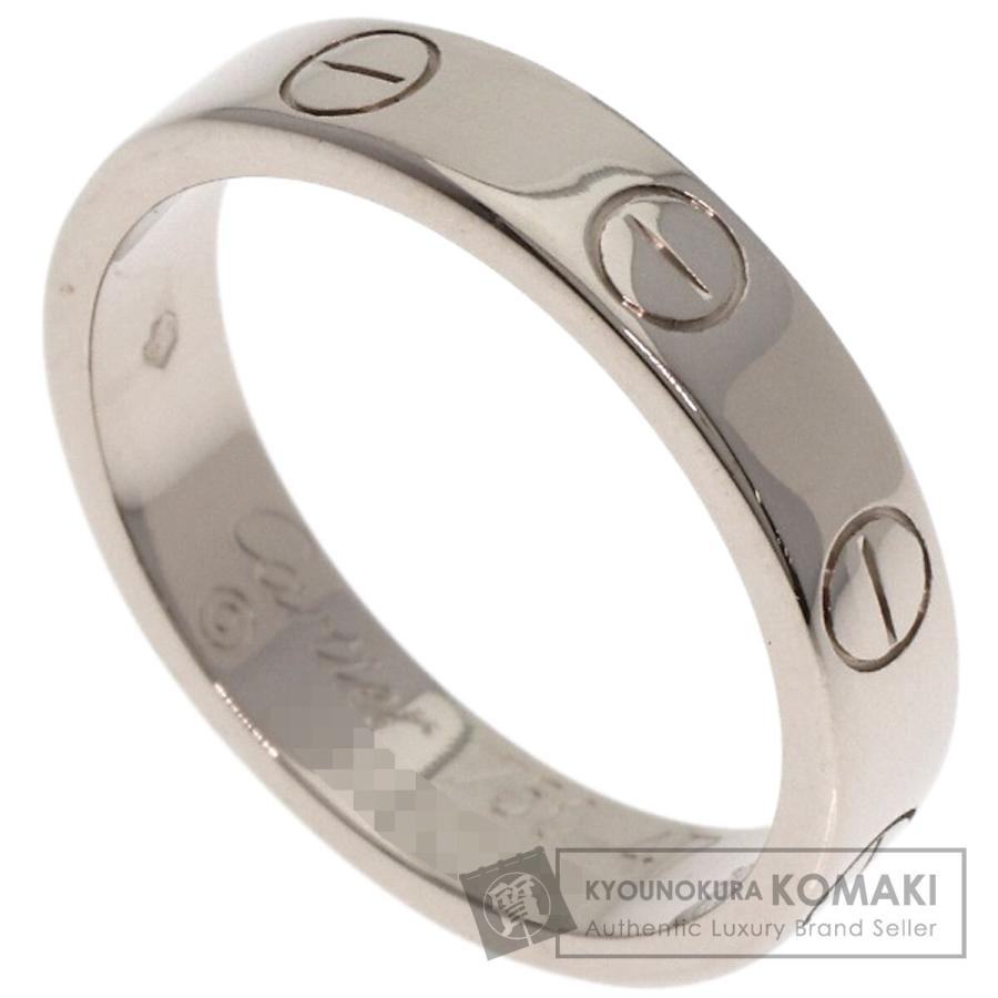 Cartier（カルティエ） ミニ ラブリング #47 リング・指輪 K18ホワイト