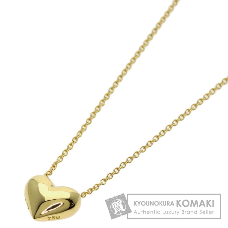 TIFFANY&Co.（ティファニー） ピンチドハート ネックレス K18イエロー
