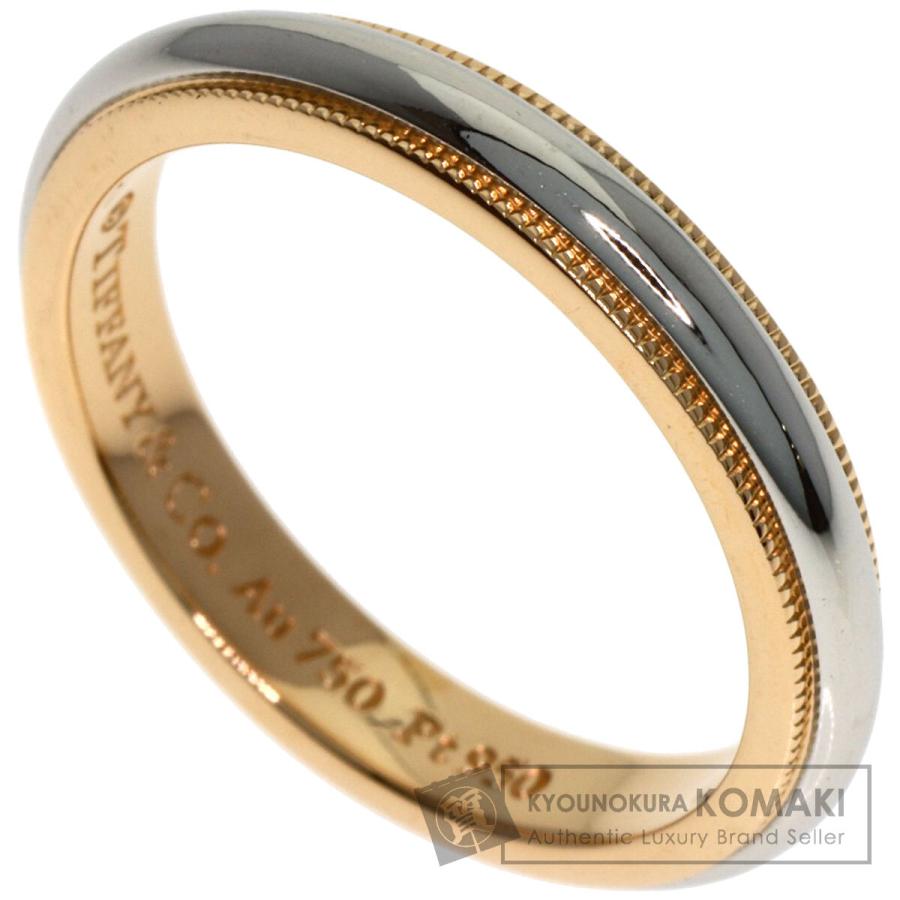 TIFFANY&Co.（ティファニー） ミルグレイン リング・指輪 K18ピンク