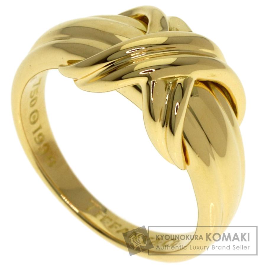 TIFFANY&Co.（ティファニー） シグネチャー リング・指輪 K18イエロー 