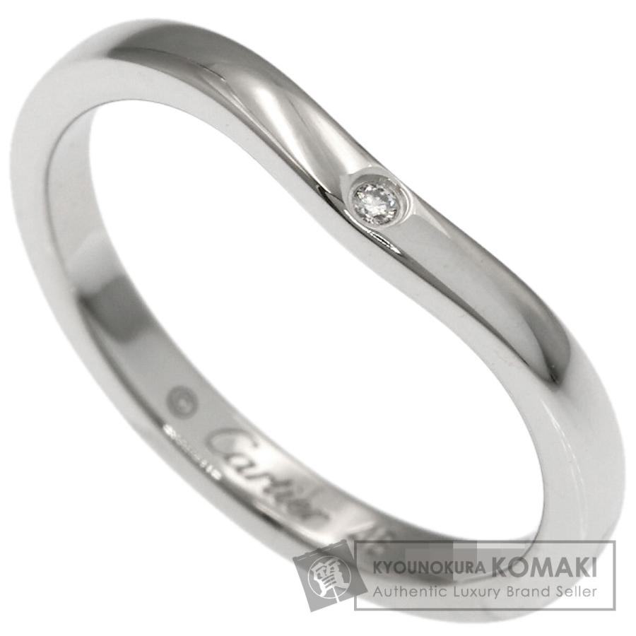 Cartier（カルティエ） バレリーナ カーブ 3P ダイヤモンド #48 リング