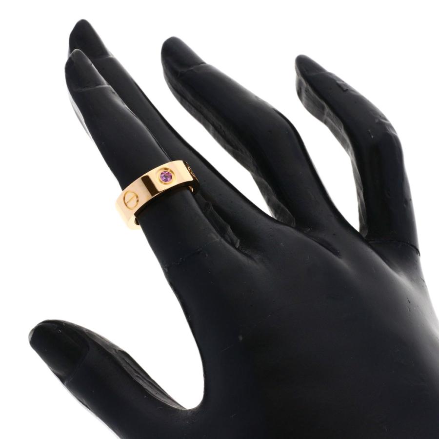 Cartier（カルティエ） ラブリング 1P ピンクサファイア #45 リング