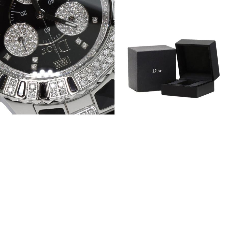 CHRISTIAN DIOR クリスチャンディオール CD11431D クリスタル クロノ