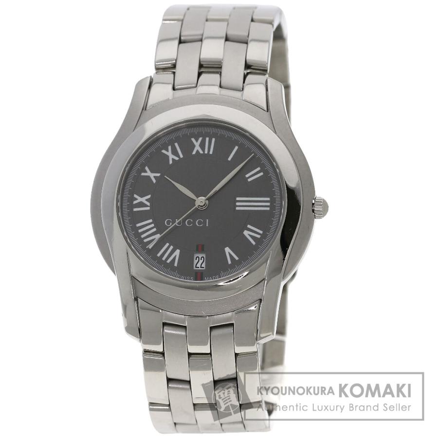 時計 GUCCI 5500M GUCCI（グッチ） 5500M ラウンドフェイス 腕時計 ステンレススチール