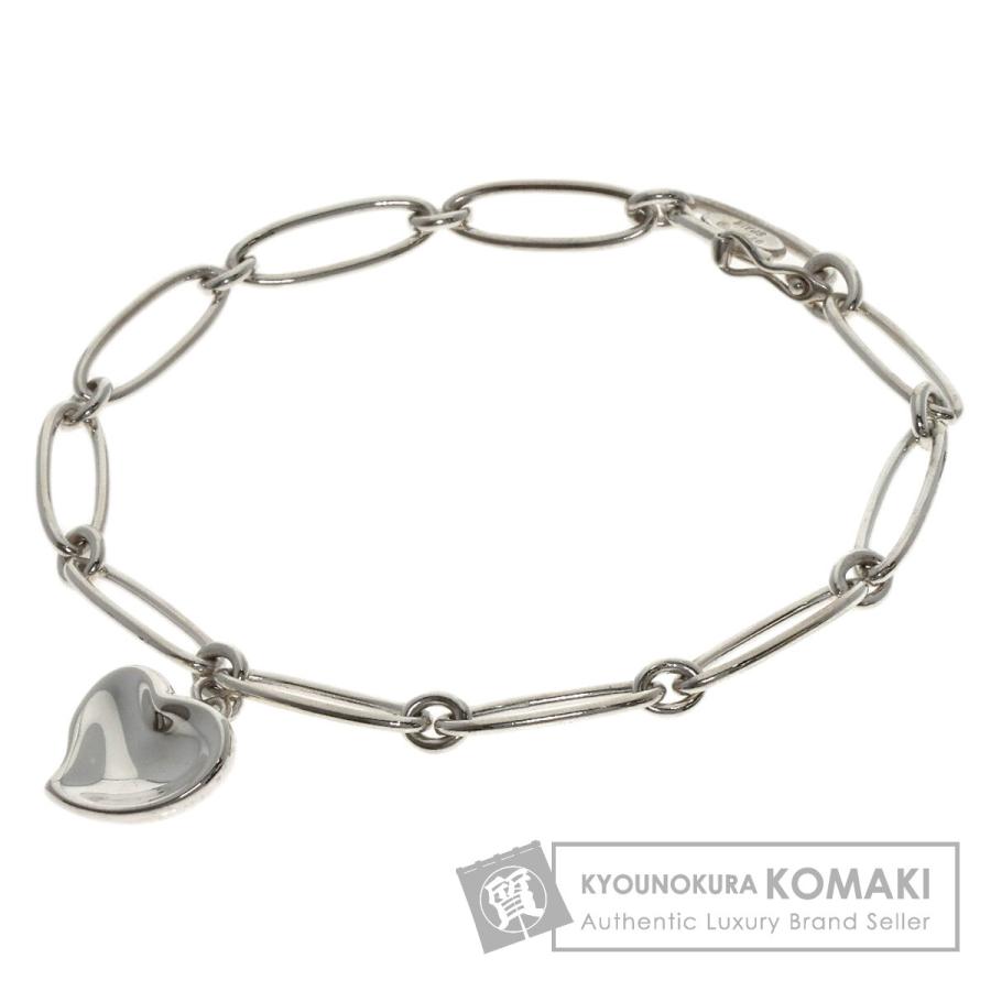 ！美品！　ティファニー　ブレスレット　ハート　シルバー　105 TIFFANY&Co.（ティファニー） フルハート ブレスレット シルバー