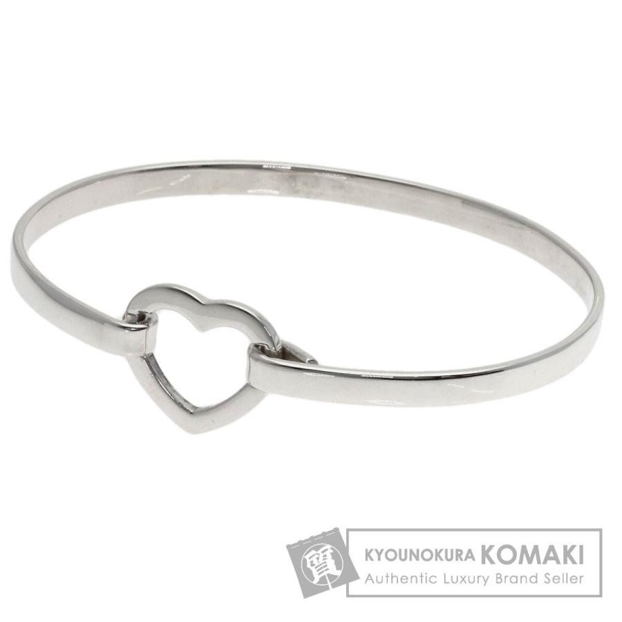 TIFFANY&Co.（ティファニー） ハート バングル ブレスレット シルバー