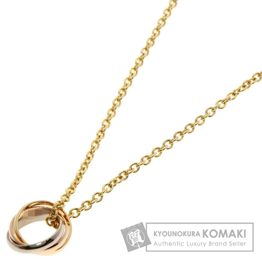 Cartier（カルティエ） トリニティ ネックレス K18イエローゴールド