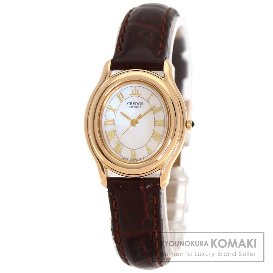 SEIKO（セイコー） 4J81-5030 クレドール オーバルフェイス 腕時計 K18