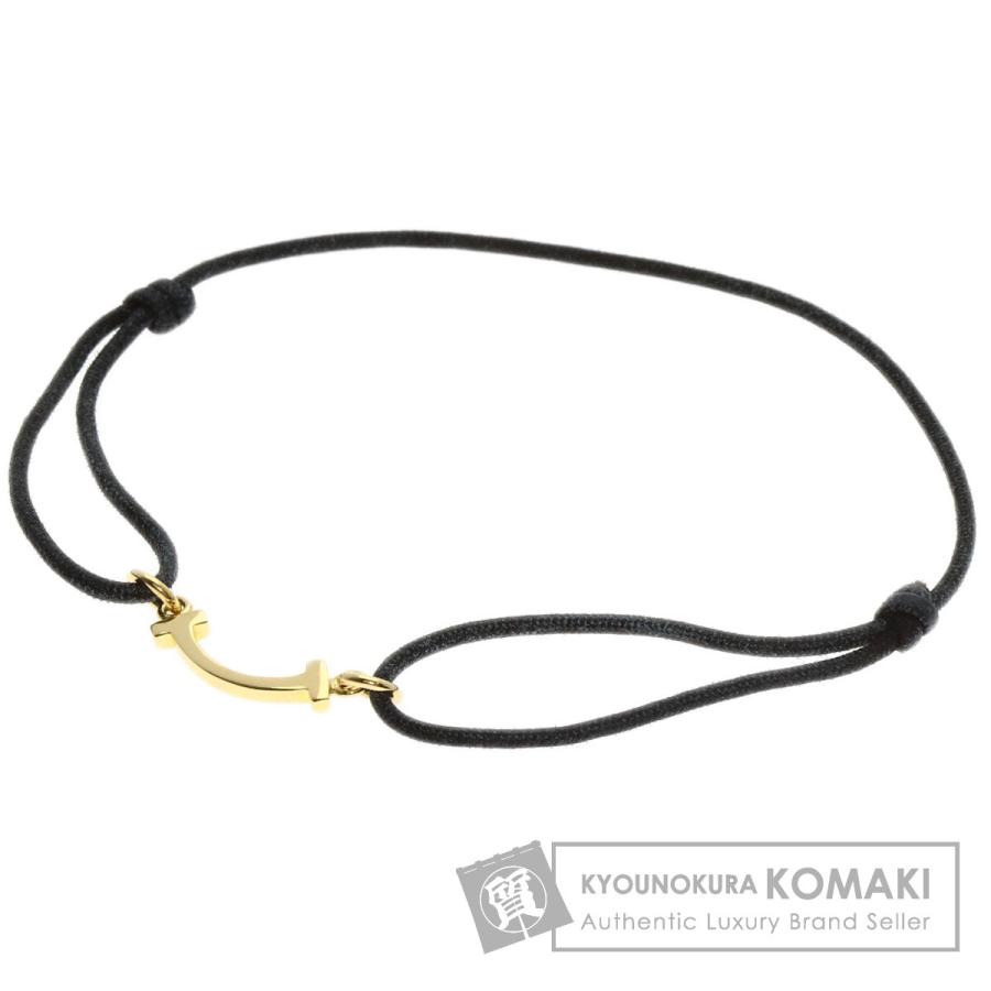 TIFFANY&Co.（ティファニー） Tスマイル ミニ コード ブレスレット K18