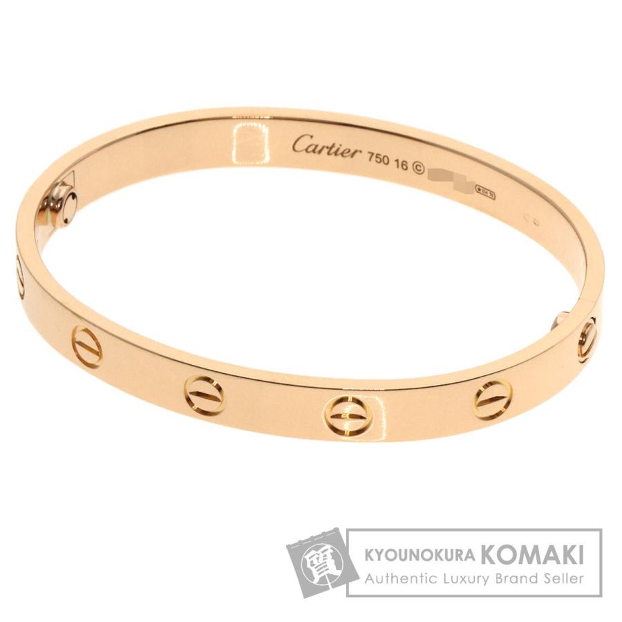 Cartier（カルティエ） ラブブレス ドライバー無し #16 ブレスレット
