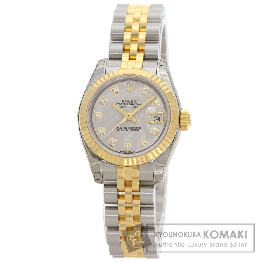 ROLEX（ロレックス） 179173G デイトジャスト 10P ダイヤモンド 腕時計