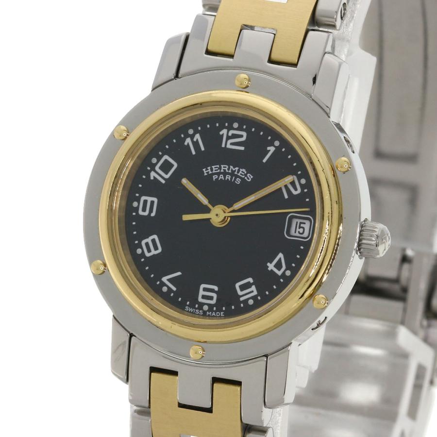 HERMES（エルメス） CL4.220 クリッパー 腕時計 ステンレススチール
