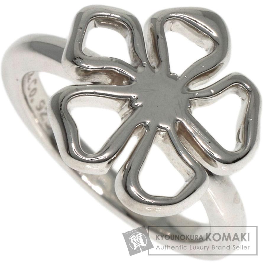 TIFFANY&Co.（ティファニー） オープンフラワー リング・指輪 シルバー