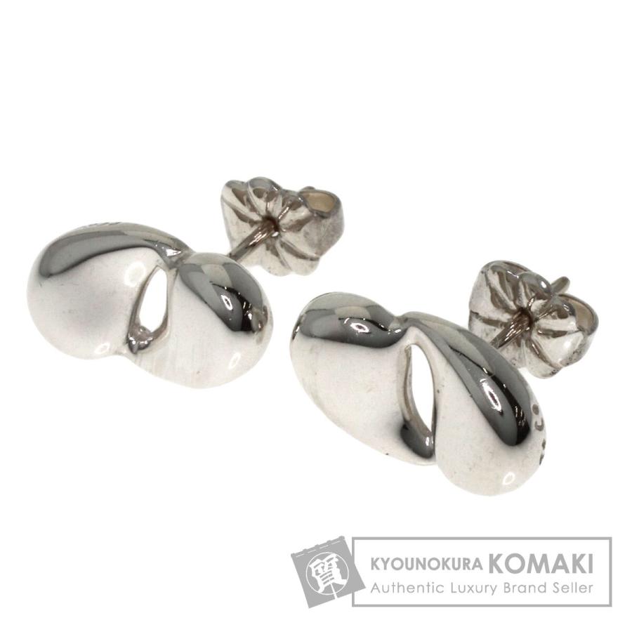 美品】TIFFANY&Co. ダブル ティアドロップ スタッド ピアス d335 美品