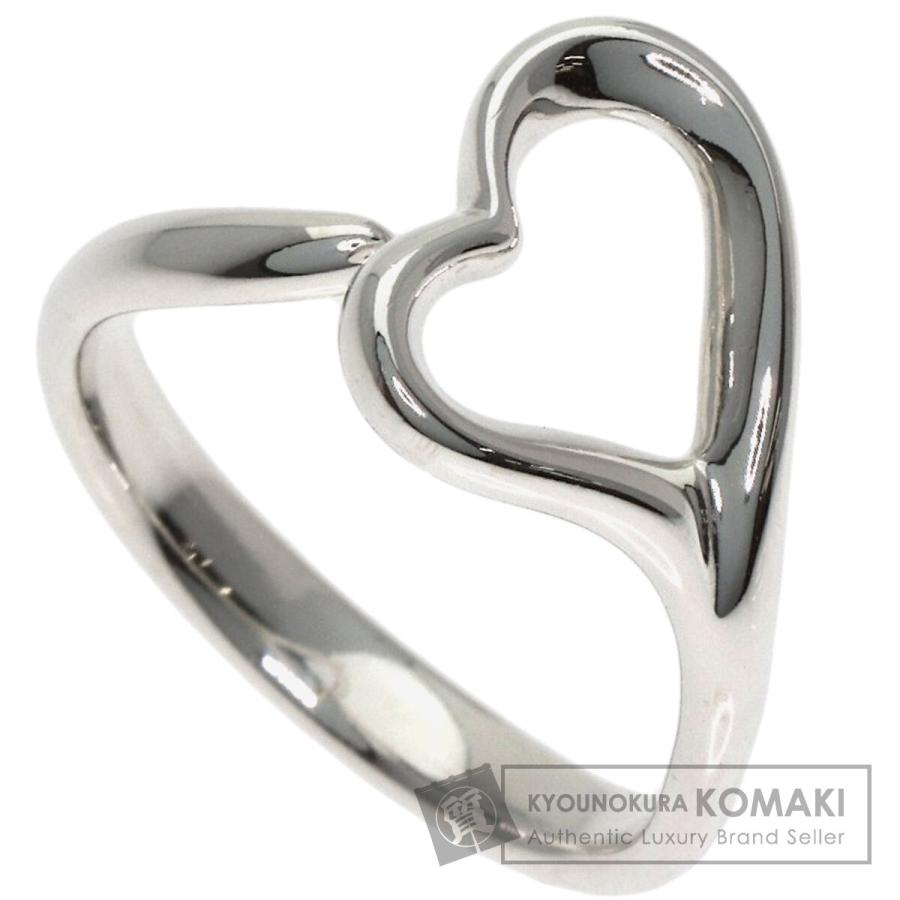 Tiffany & Co. シルバー オープンハートリング TIFFANY&Co.（ティファニー） オープンハート リング・指輪 シルバー