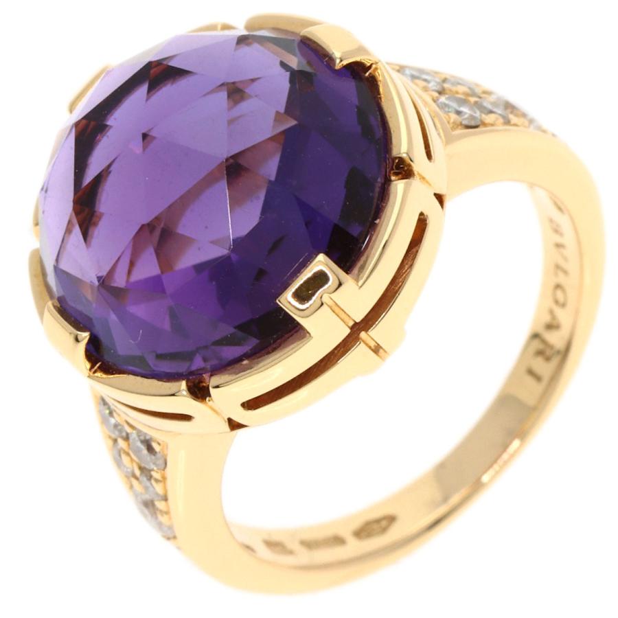 BVLGARI（ブルガリ） パレンテシ カクテル アメジスト ダイヤモンド 