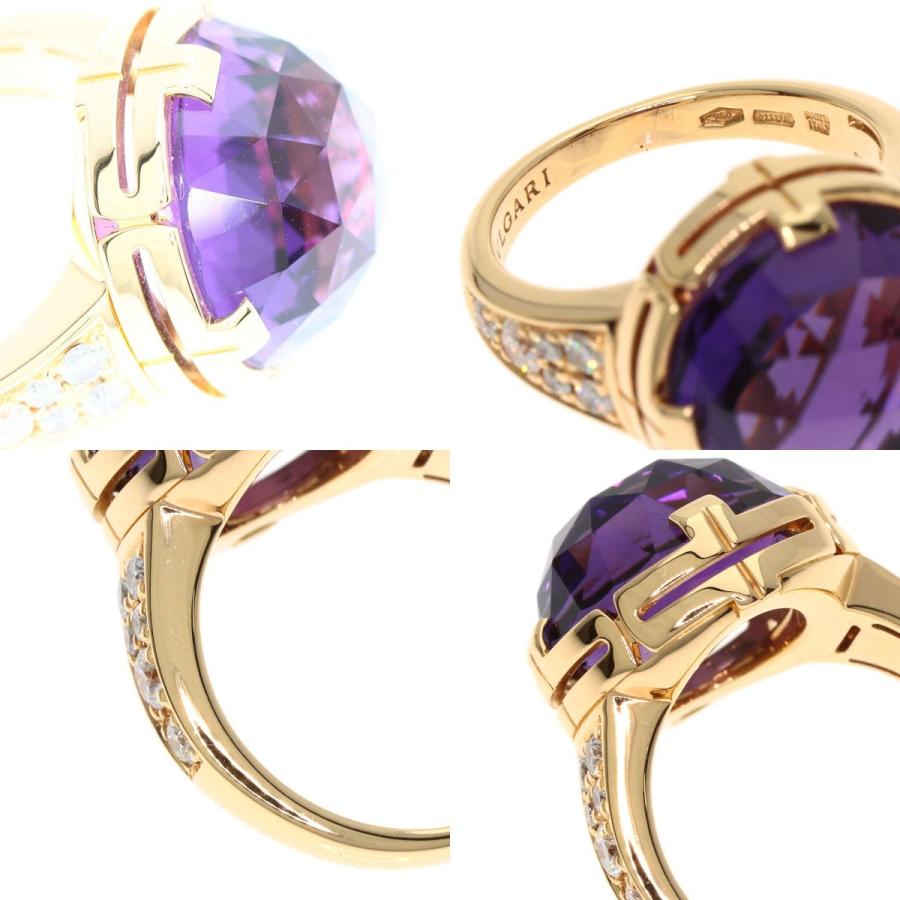BVLGARI（ブルガリ） パレンテシ カクテル アメジスト ダイヤモンド 
