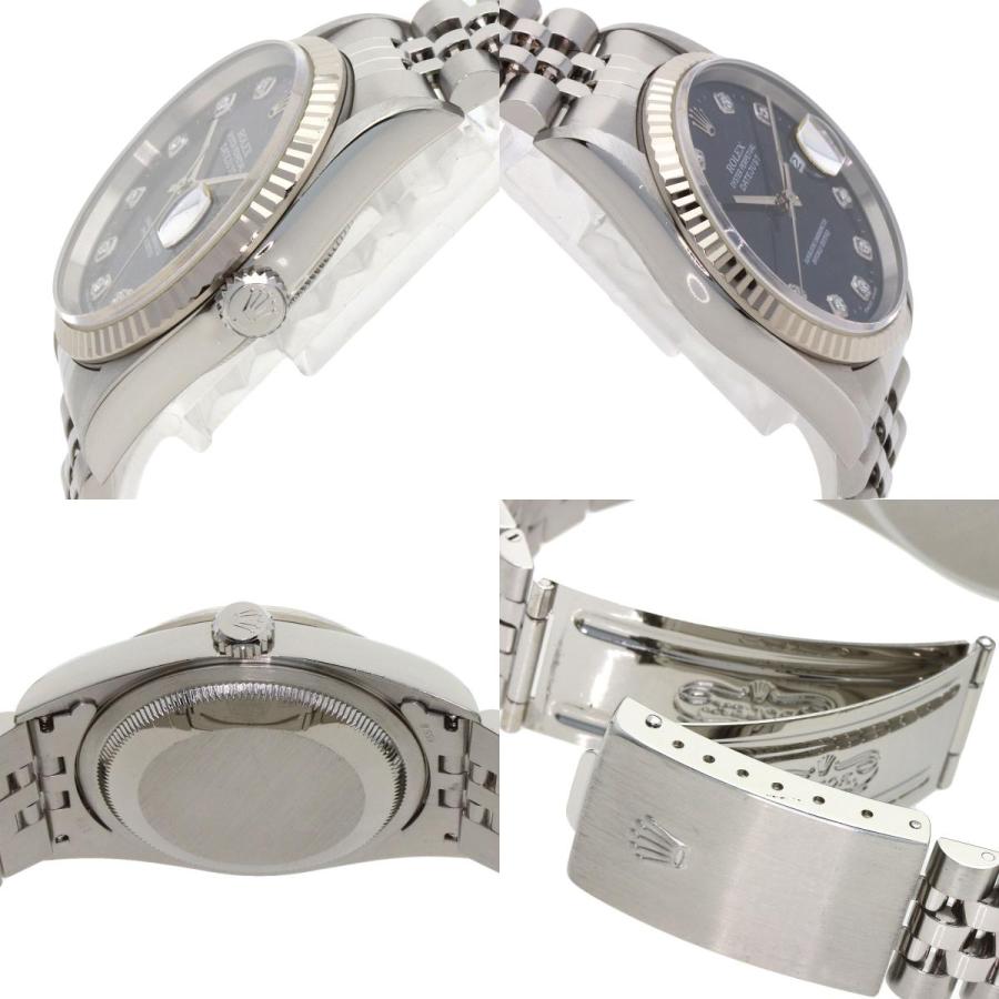 ROLEX（ロレックス） 16234G デイトジャスト 10P ダイヤモンド 腕時計