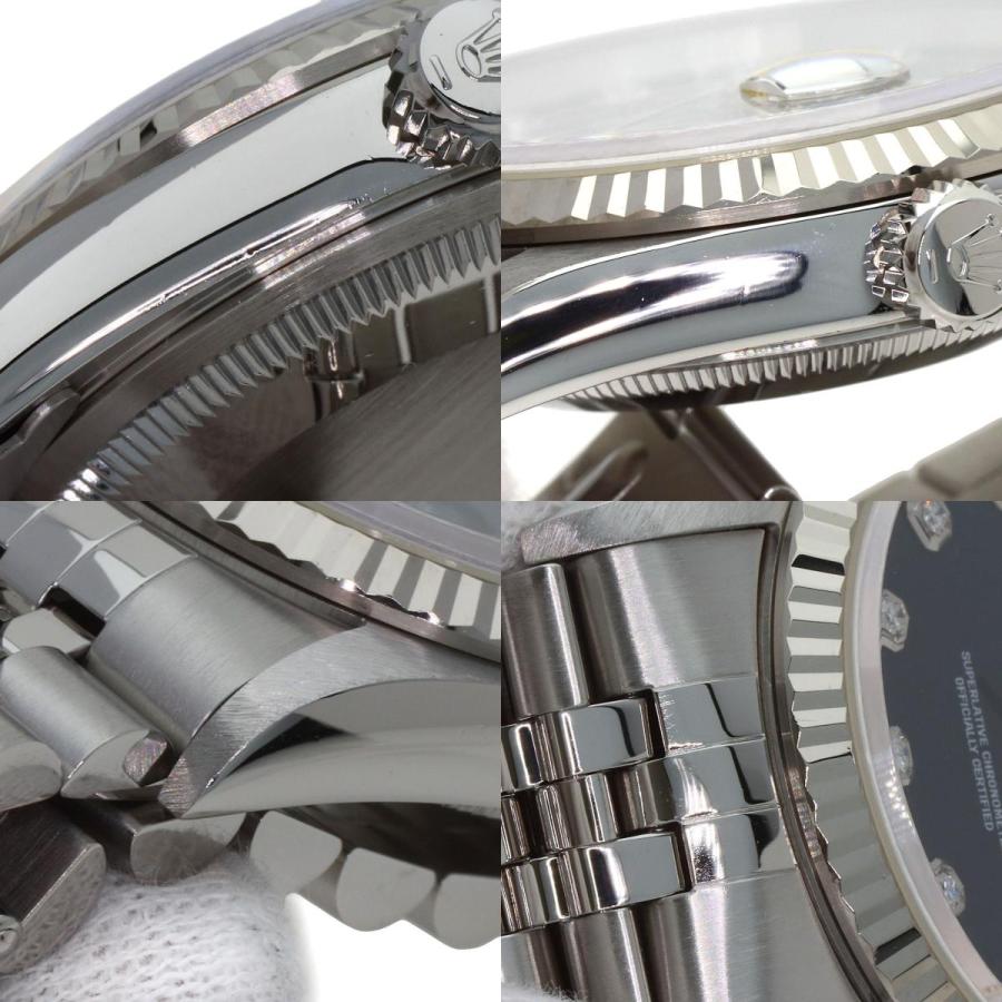 ROLEX（ロレックス） 16234G デイトジャスト 10P ダイヤモンド 腕時計
