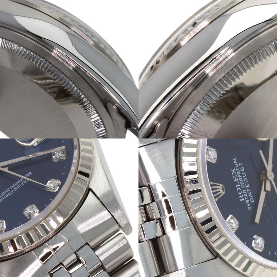 ROLEX（ロレックス） 16234G デイトジャスト 10P ダイヤモンド 腕時計
