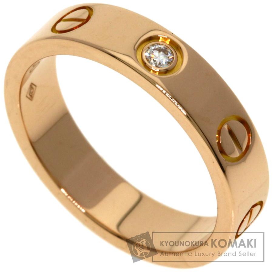 カルティエ　ミニラブリング　1Pダイヤモンド　＃48 Cartier（カルティエ） ミニラブリング 1P ダイヤモンド #48 リング