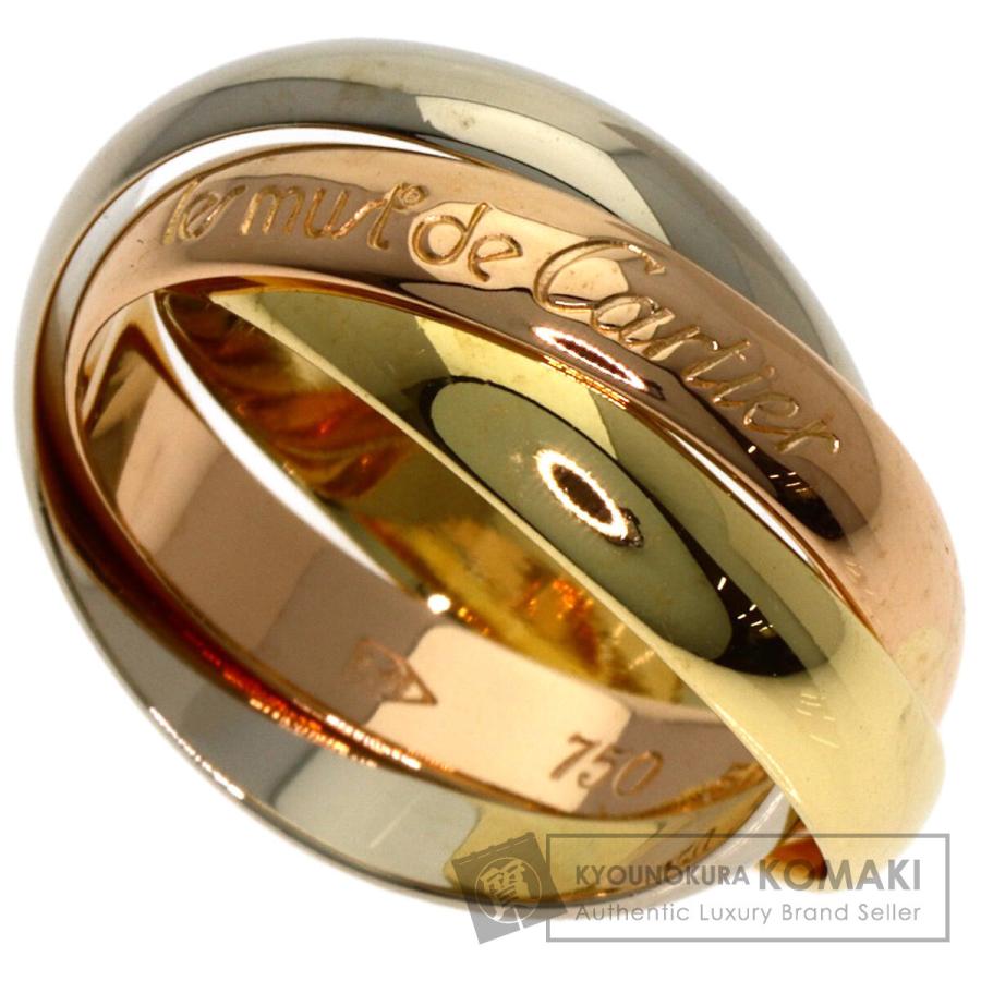 Cartier（カルティエ） トリニティ #50 リング・指輪 K18イエロー