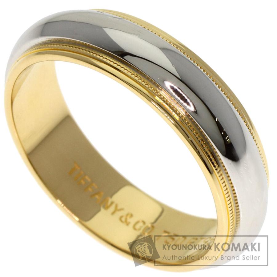 TIFFANY&Co.（ティファニー） ミルグレイン リング・指輪 K18イエロー