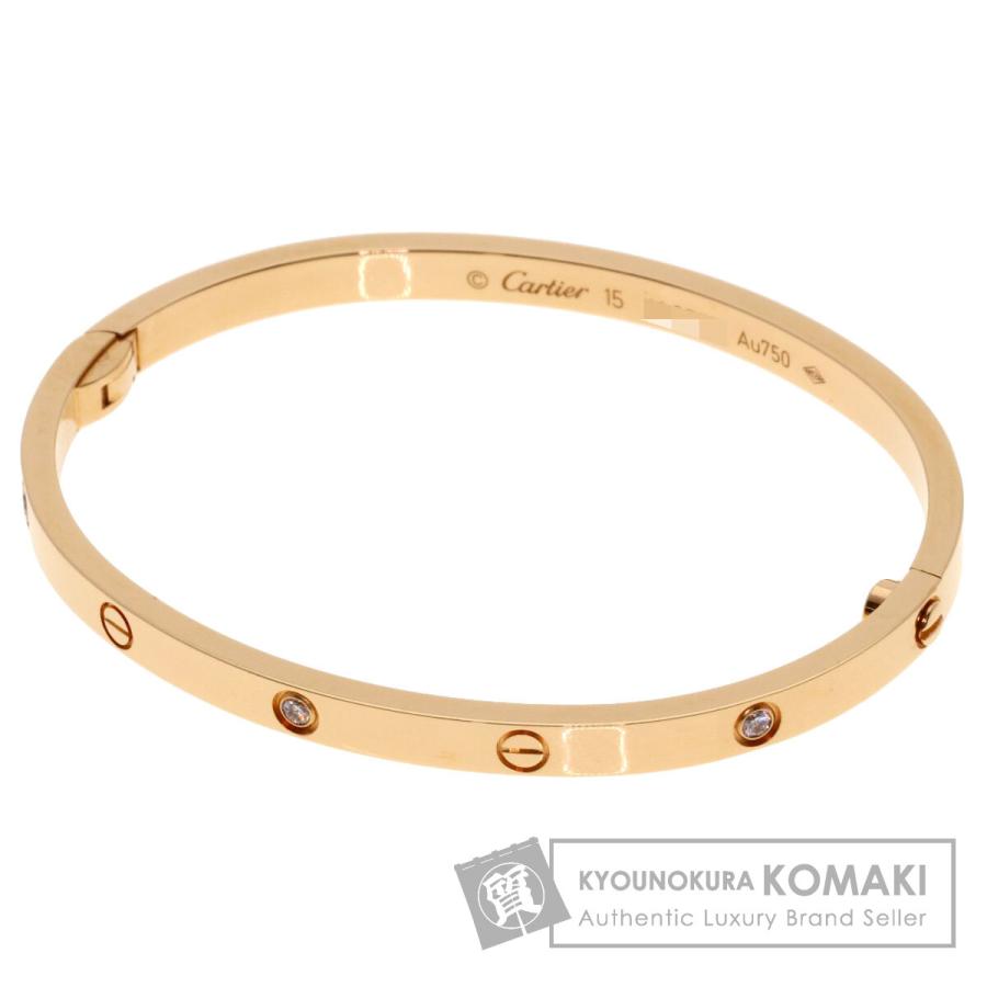 『KSY』　カルティエ　ラブブレス Cartier（カルティエ） ラブブレス SM 6P ダイヤモンド #15ドライバー