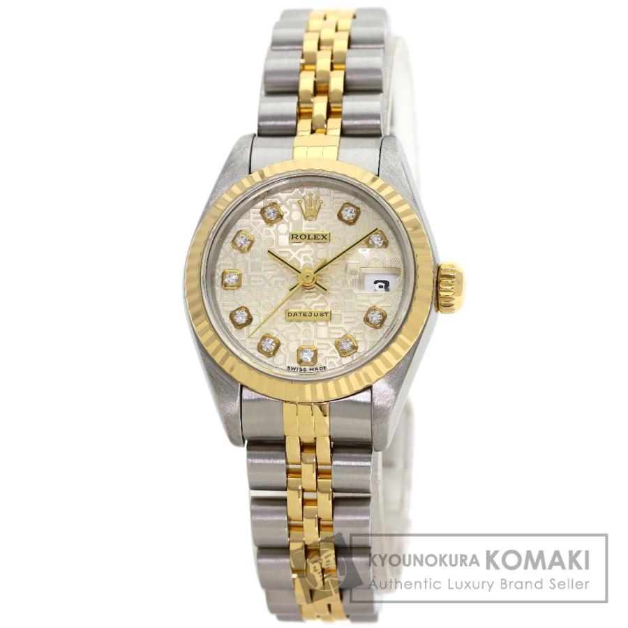 ROLEX（ロレックス） 69173G デイトジャスト 10P ダイヤモンド 腕時計