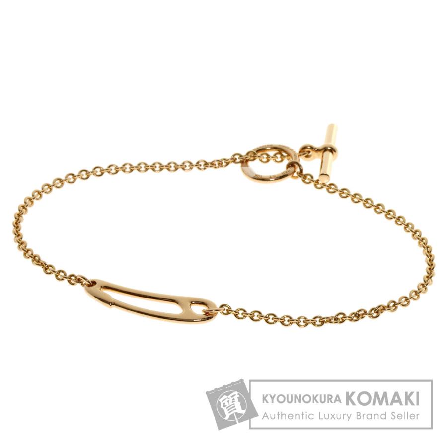 HERMES（エルメス） シェーヌダンクル ミニパンク ブレスレット K18