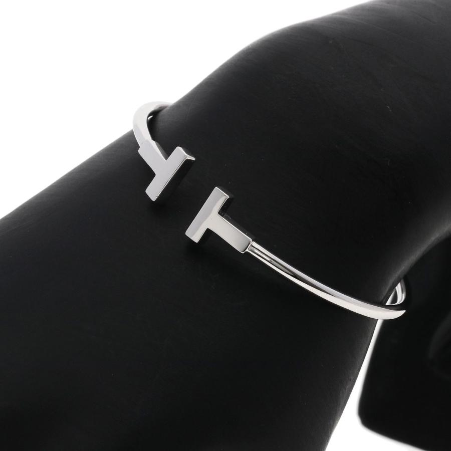 TIFFANY&Co.（ティファニー） Tワイヤー バングル ブレスレット K18