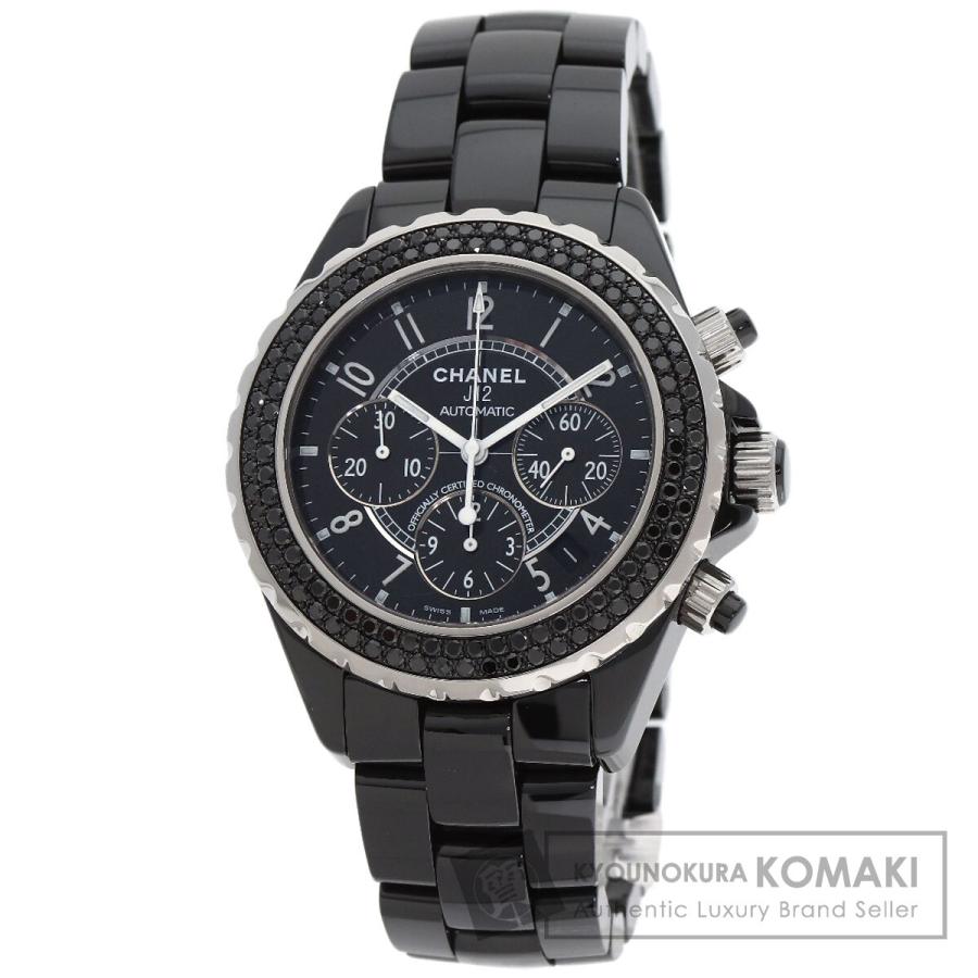 CHANEL（シャネル） H1419 J12 41mm ベゼル ブラックダイヤモンド
