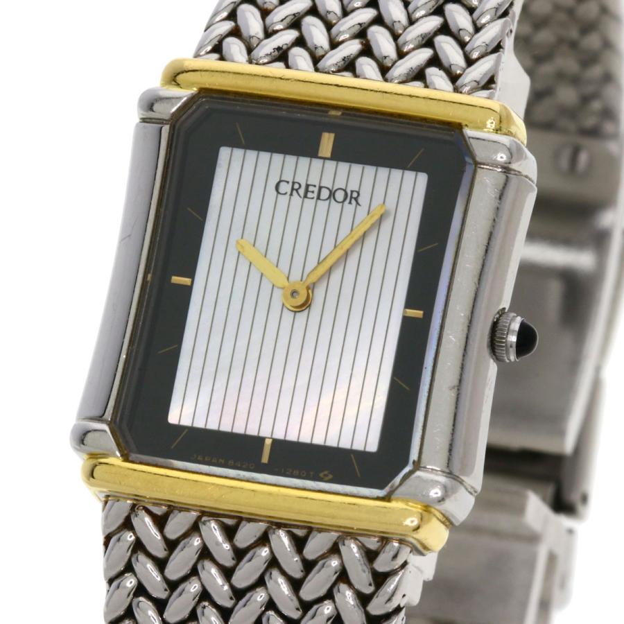 SEIKO（セイコー） 8420-6690 クレドール スクエアフェイス 腕時計