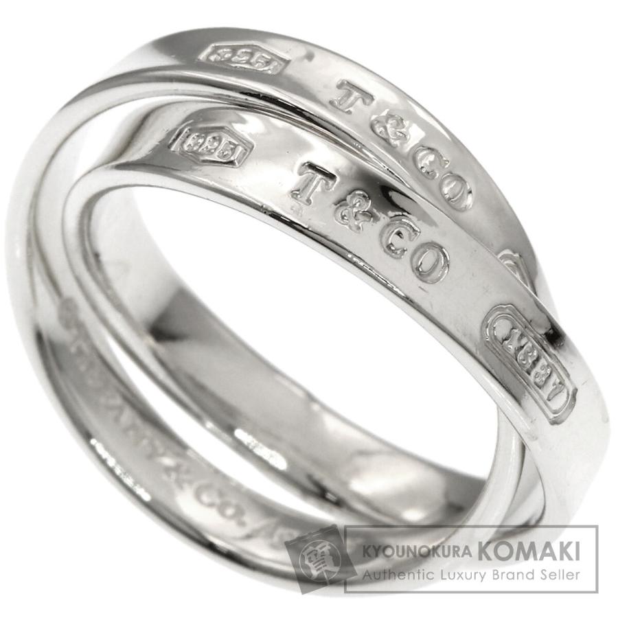 【中古】ティファニー 1837 ナロー インターロッキング リング 925 TIFFANY&Co.（ティファニー） 1837 インター ロッキング リング・指輪