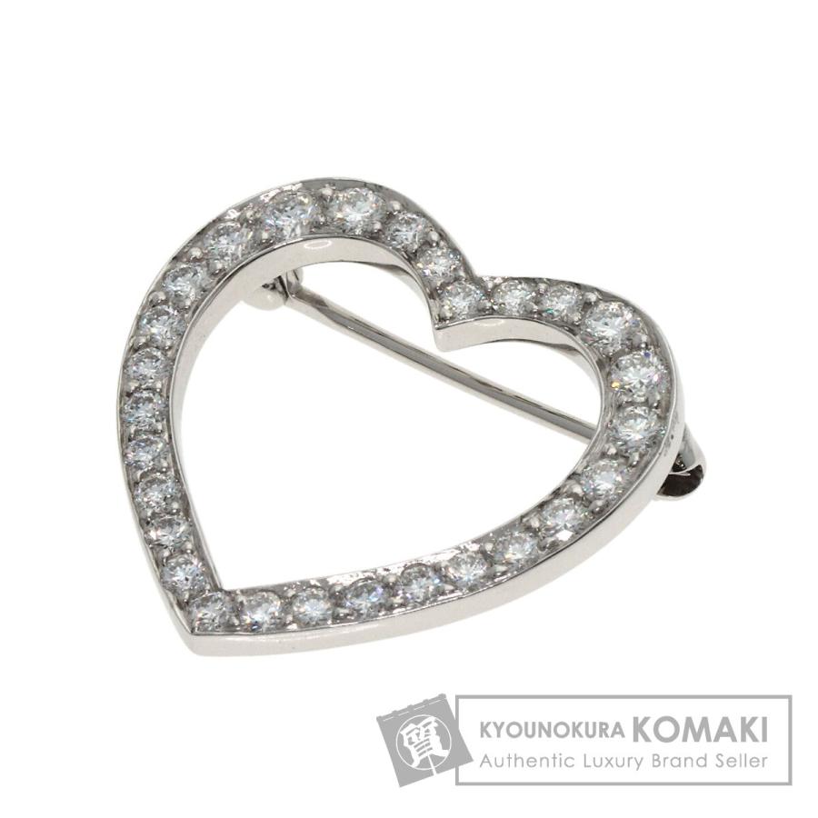 TIFFANY&Co.（ティファニー） オープン ハート ダイヤモンド ブローチ