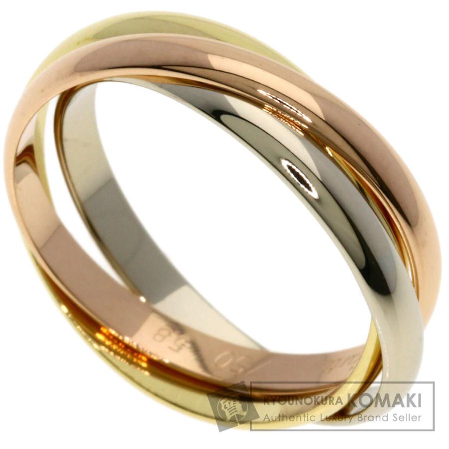 Cartier（カルティエ） トリニティ SM #58 リング・指輪 K18イエロー 