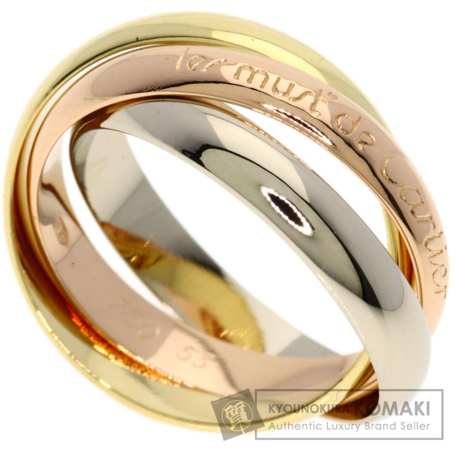 Cartier（カルティエ） トリニティ #53 リング・指輪 K18イエロー 