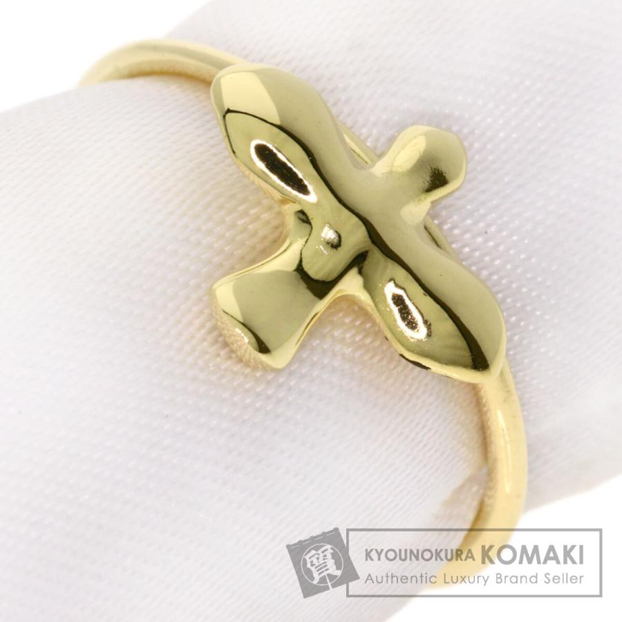 Tiffany バードクロスリング k18 TIFFANY&Co.（ティファニー） バードクロス リング・指輪 K18イエロー