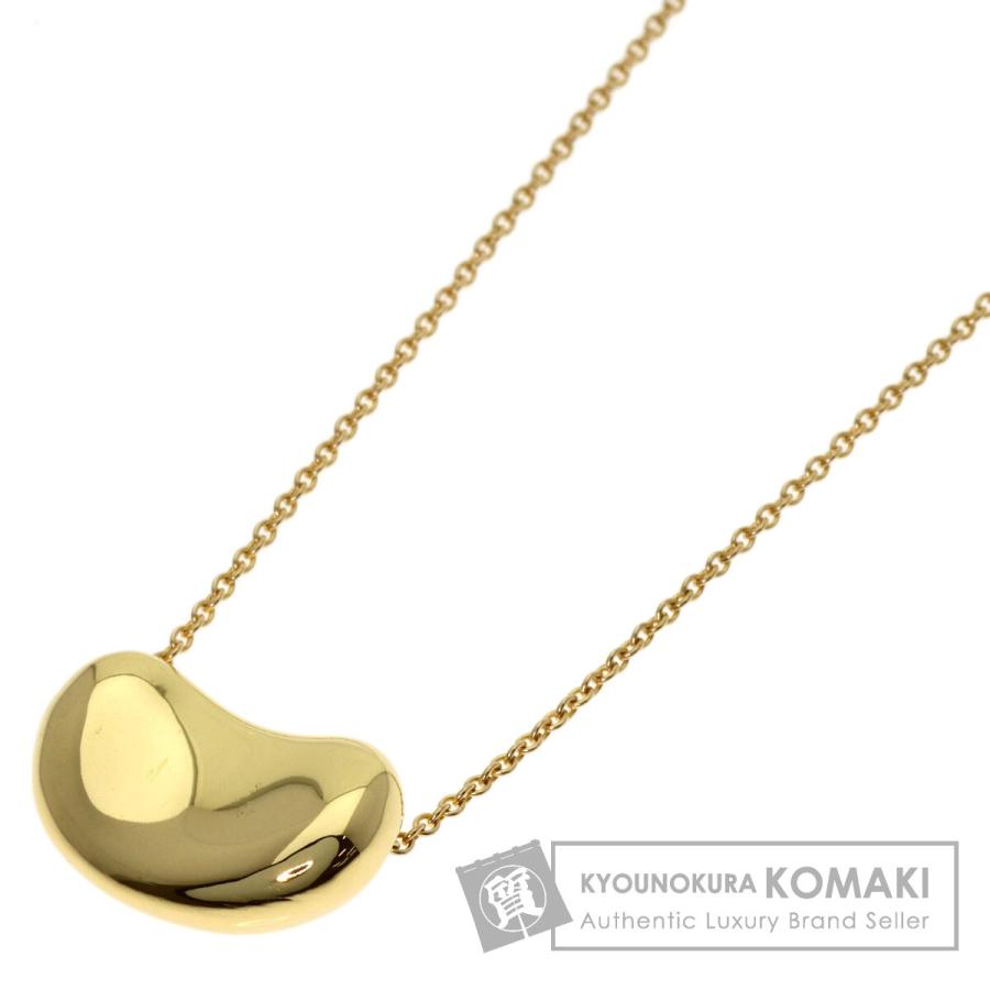 TIFFANY&Co.（ティファニー） ビーン ネックレス K18イエローゴールド