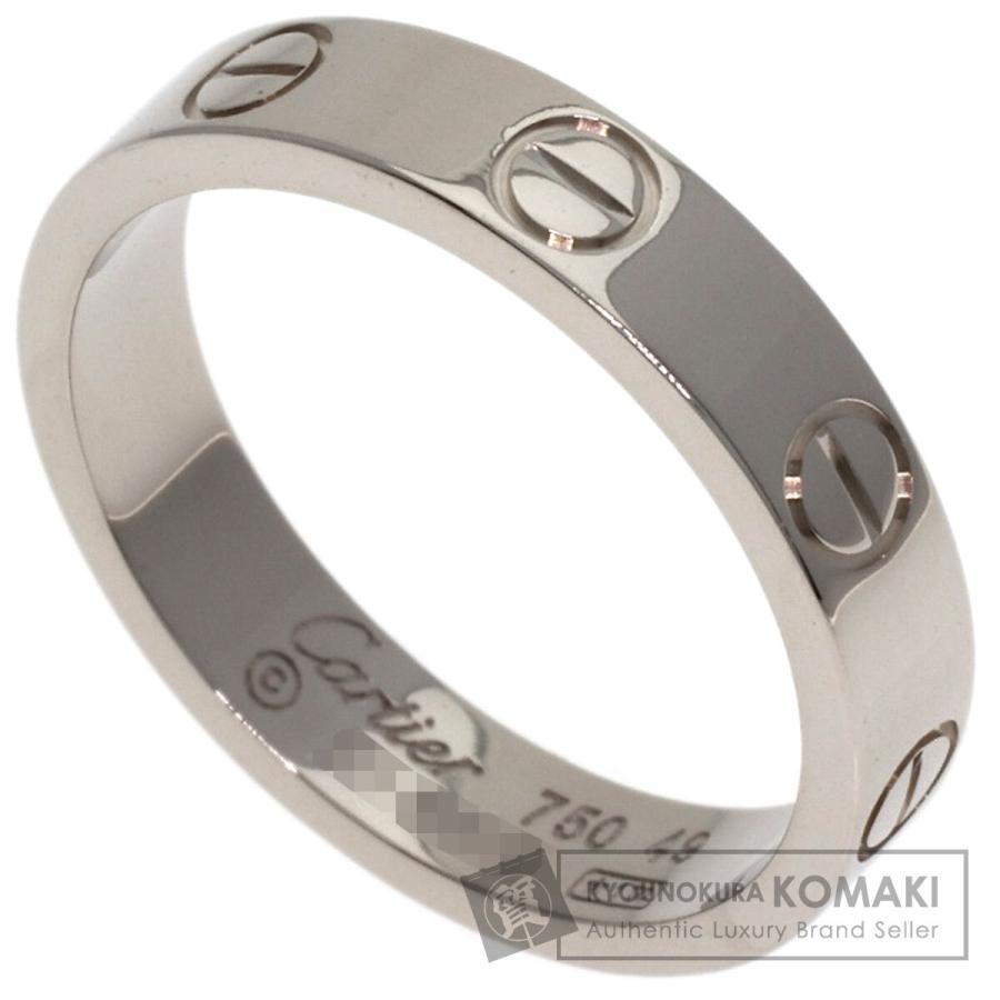 Cartier（カルティエ） ミニラブリング #49 リング・指輪 K18ホワイト