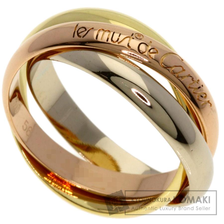 Cartier（カルティエ） トリニティ #56 リング・指輪 K18イエロー 