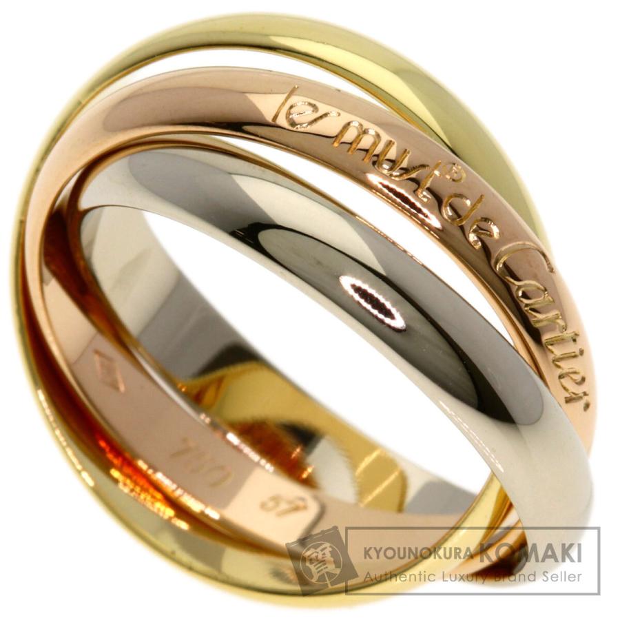 Cartier（カルティエ） トリニティ #57 リング・指輪 K18イエロー