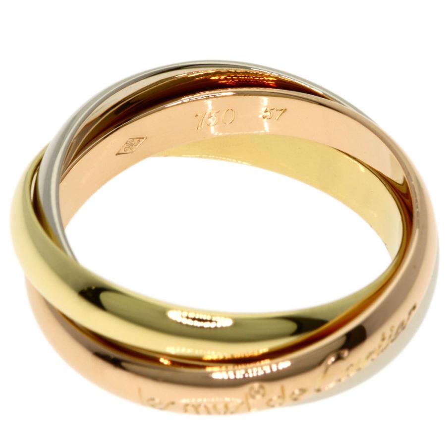 Cartier（カルティエ） トリニティ #57 リング・指輪 K18イエロー