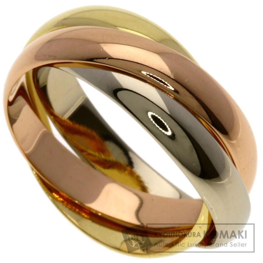 CARTIER トリニティ SM #49 リング・指輪 K18YG K18WG K18PG